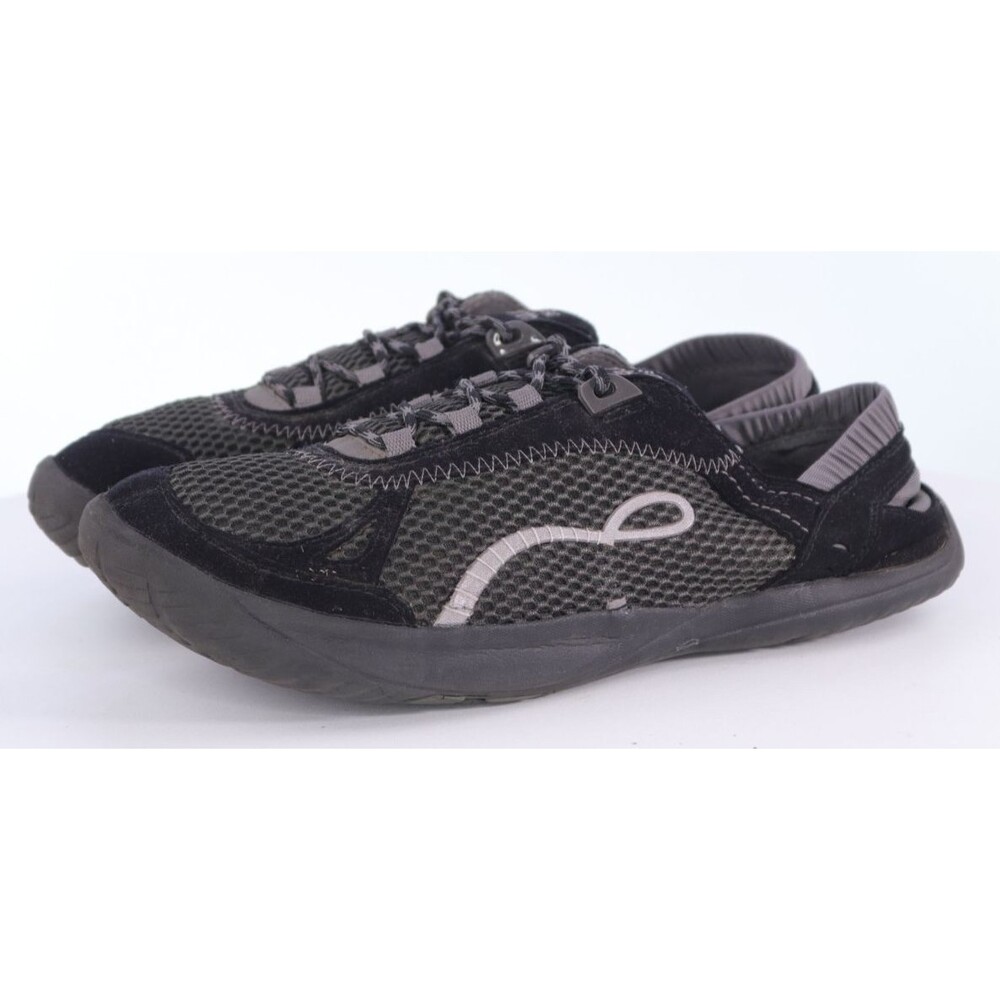 Kalso Earth Prosper Vegan Women's Casual Walking Shoes Size 11 B Gray Black